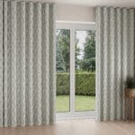 Laura Ashley Dee Eucalyptus Wave Curtain