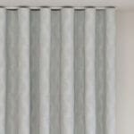 Laura Ashley Dee Slate White Wave Curtain