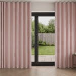 Laura Ashley Easton Blush Wave Curtain