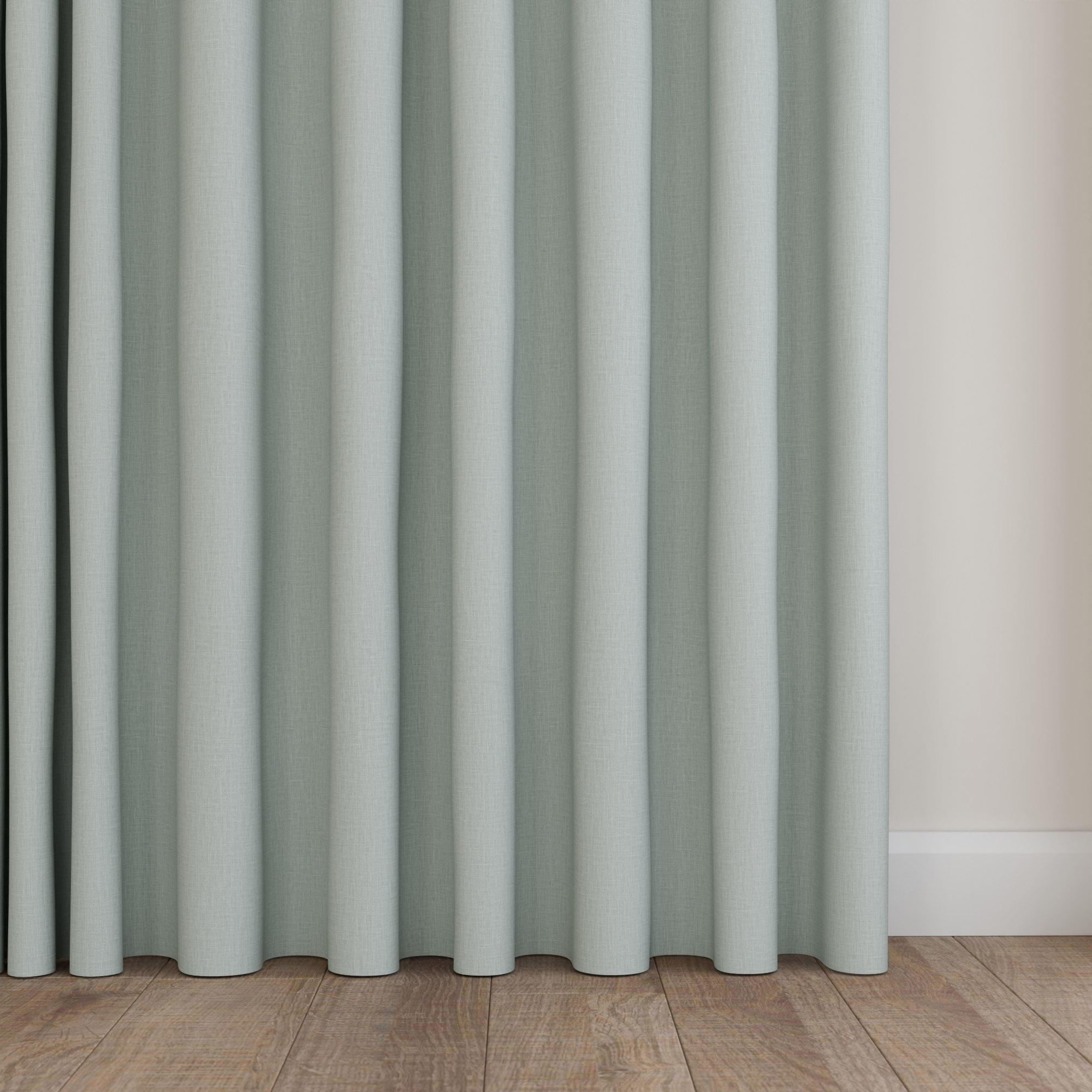 Laura Ashley Easton Duck Egg Wave Curtain - Image 5