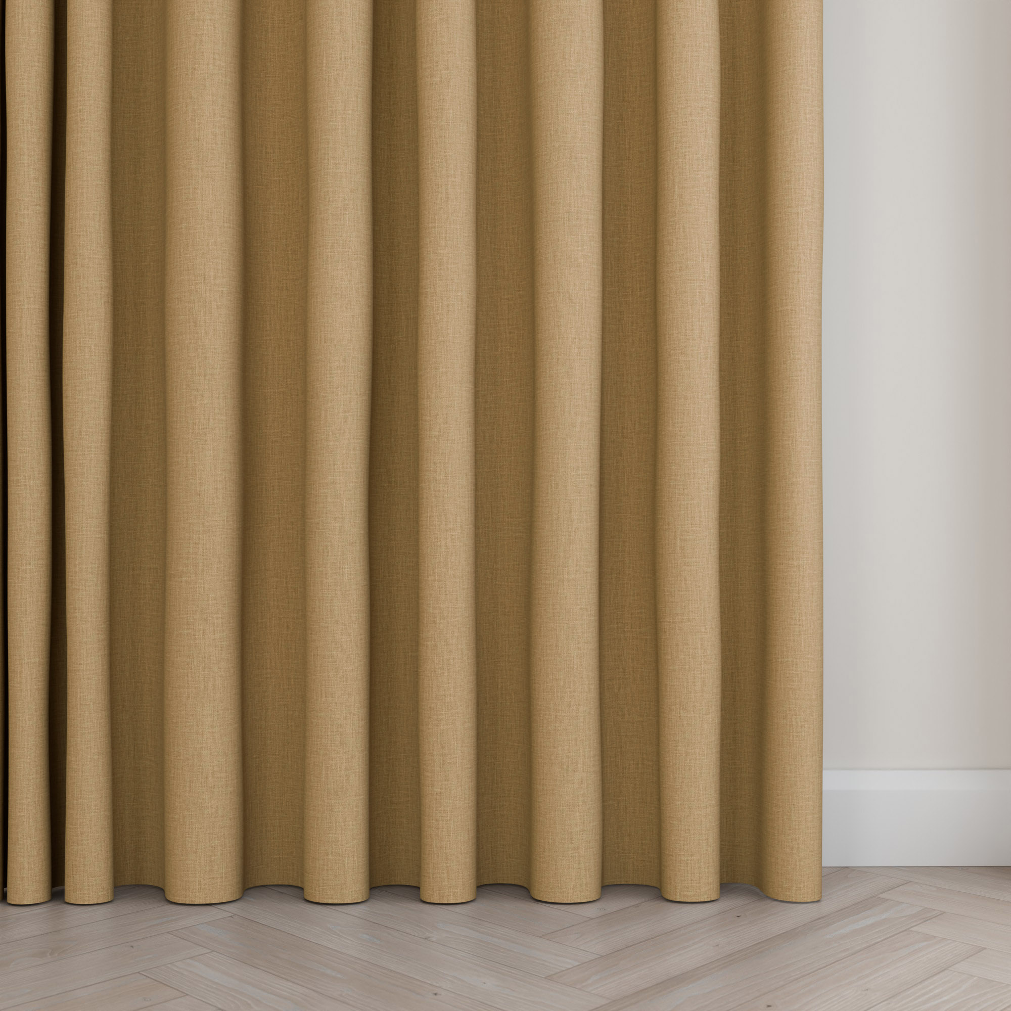 Laura Ashley Easton Gold Wave Curtain - Image 5