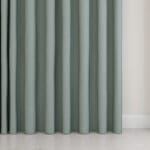 Laura Ashley Easton Grey Green Wave Curtain