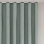 Laura Ashley Easton Grey Green Wave Curtain