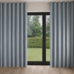 Laura Ashley Easton Pale Seaspray Wave Curtain