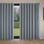 Laura Ashley Easton Pale Seaspray Wave Curtain