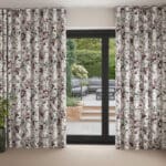Laura Ashley Editas Garden Blackberry Purple Wave Curtain
