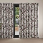 Laura Ashley Editas Garden Blackberry Purple Wave Curtain