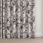 Laura Ashley Editas Garden Blackberry Purple Wave Curtain