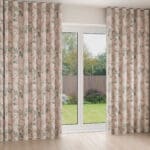 Laura Ashley Eglantine Blush Wave Curtain