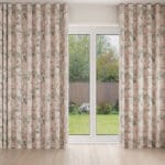 Laura Ashley Eglantine Blush Wave Curtain
