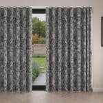 Laura Ashley Eglantine Silhouette Woven Dove Wave Curtain
