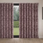 Laura Ashley Eglantine Silhouette Woven Mulberry Wave Curtain