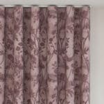 Laura Ashley Eglantine Silhouette Woven Mulberry Wave Curtain