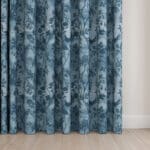 Laura Ashley Eglantine Silhouette Woven Seaspray Wave Curtain