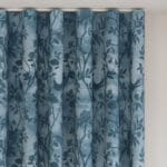 Laura Ashley Eglantine Silhouette Woven Seaspray Wave Curtain