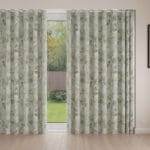 Laura Ashley Eglantine Smoke Green Wave Curtain