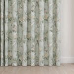 Laura Ashley Eglantine Smoke Green Wave Curtain