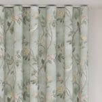 Laura Ashley Eglantine Smoke Green Wave Curtain