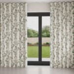 Laura Ashley Elderwood Fern Green Wave Curtain