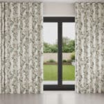Laura Ashley Elderwood Fern Green Wave Curtain