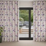 Laura Ashley Elmswell Violet Wave Curtain