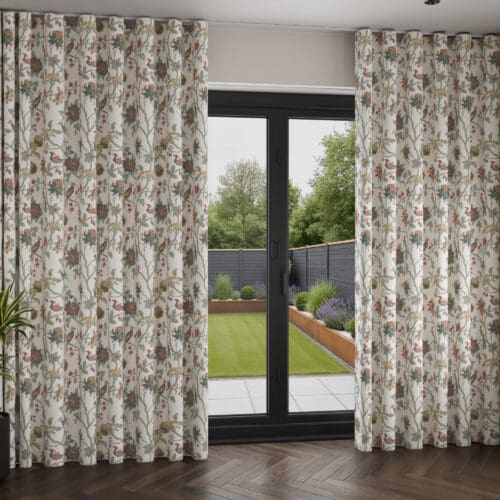 Laura Ashley Emperor Peony Wave Curtain