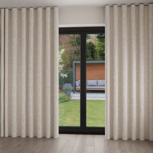 Laura Ashley Eva Linen Wave Curtain