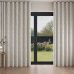 Laura Ashley Eva Silver Wave Curtain