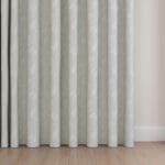 Laura Ashley Eva Silver Wave Curtain