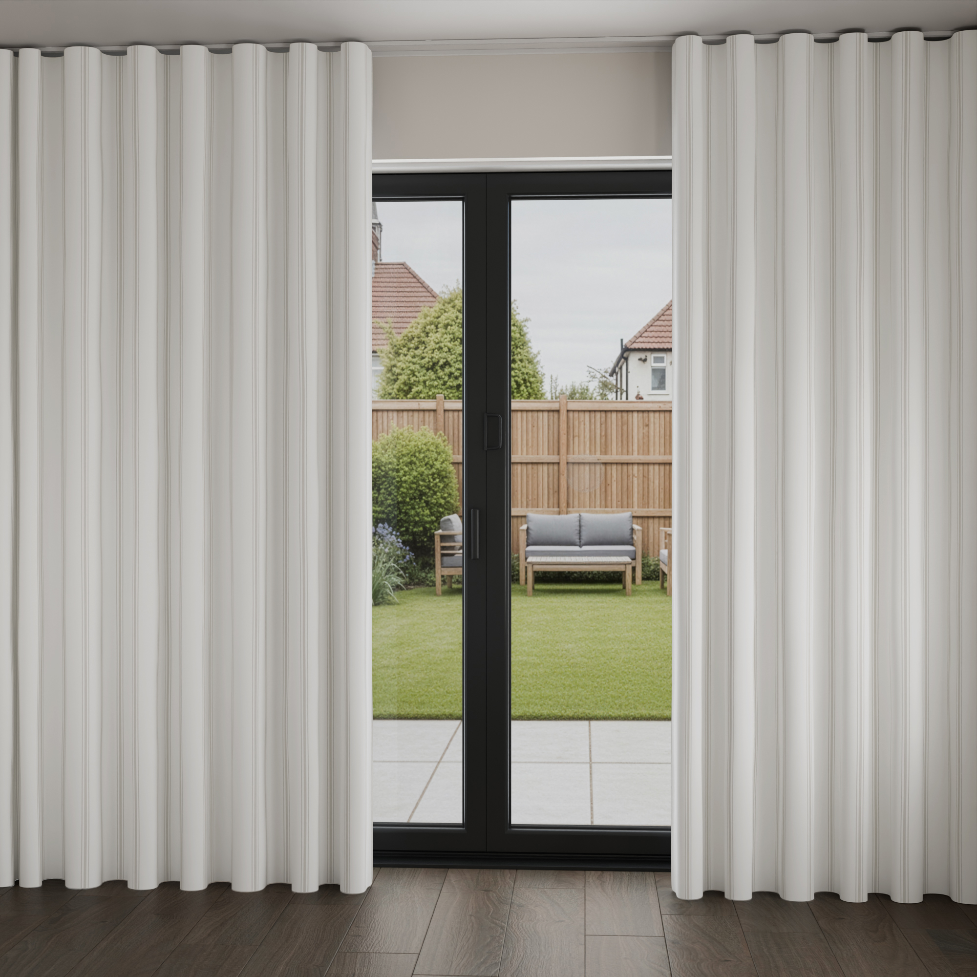 Laura Ashley Farnworth Natural Wave Curtain - Image 2