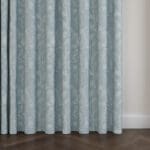 Laura Ashley Fennelton Pale Newport Blue Wave Curtain