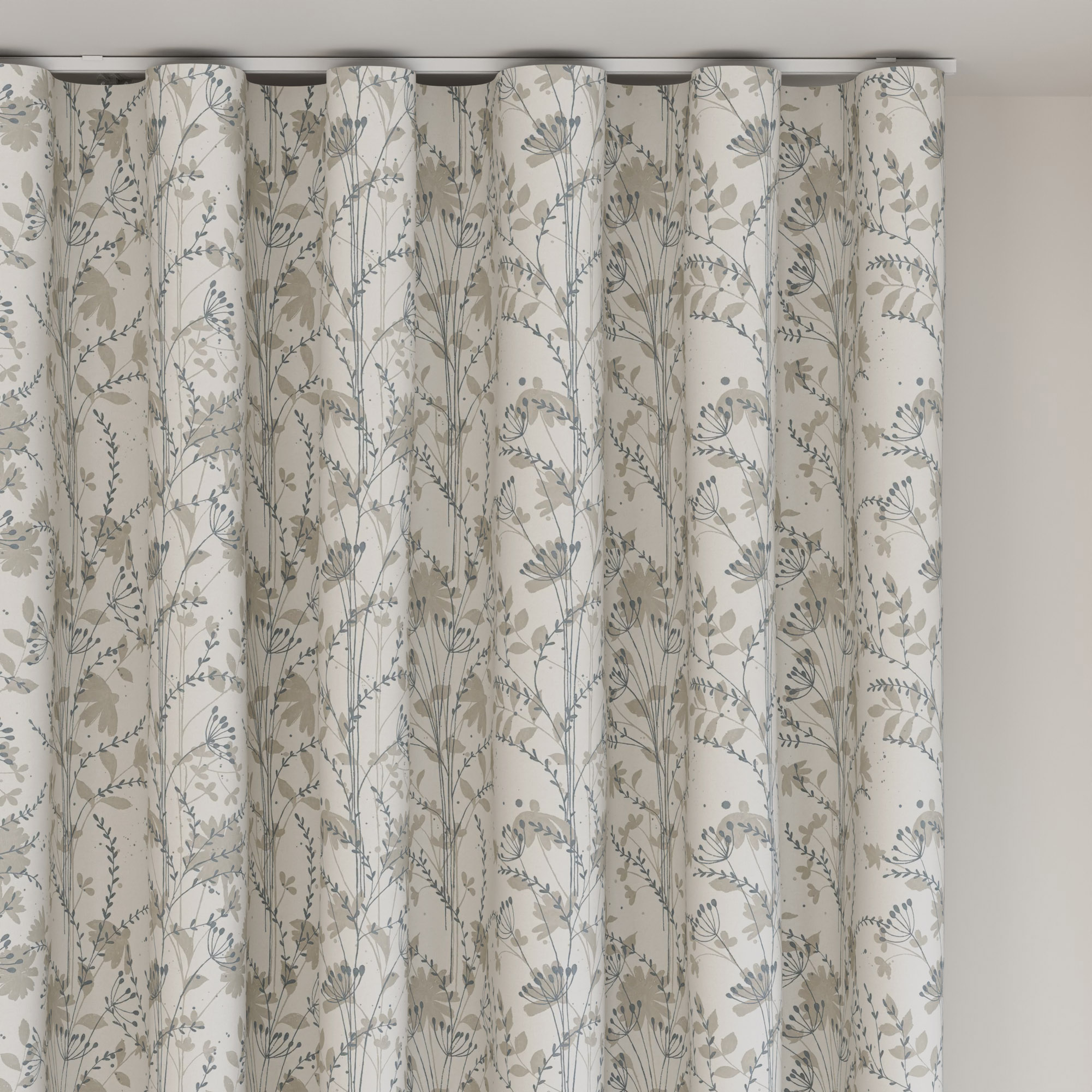 Laura Ashley Fennelton Natural Wave Curtain - Image 6