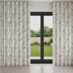 Laura Ashley Fleetham Haze Natural Wave Curtain