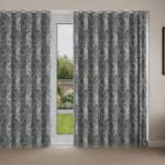 Laura Ashley Forden Slate Wave Curtain