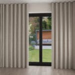 Laura Ashley Gingham Almond Wave Curtain