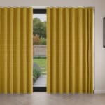 Laura Ashley Gingham Dijon Wave Curtain