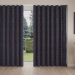 Laura Ashley Gingham French Navy Wave Curtain