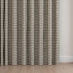 Laura Ashley Gingham Steel Wave Curtain