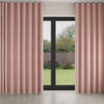 Laura Ashley Gower Blush Wave Curtain