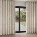 Laura Ashley Gower Dove Grey Wave Curtain