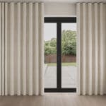 Laura Ashley Gower Dove Grey Wave Curtain