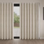 Laura Ashley Gower Dove Grey Wave Curtain