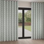 Laura Ashley Gower Eucalyptus Wave Curtain