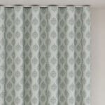 Laura Ashley Gower Eucalyptus Wave Curtain