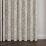 Laura Ashley Heledd Blooms Dove Grey Wave Curtain