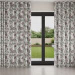 Laura Ashley Hepworth Grape Wave Curtain
