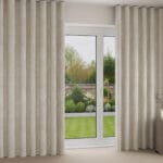 Laura Ashley Josette Dove Grey Wave Curtain