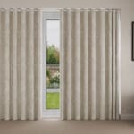 Laura Ashley Josette Dove Grey Wave Curtain