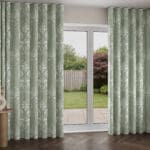 Laura Ashley Josette Fresh Green Wave Curtain
