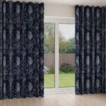 Laura Ashley Josette Midnight Wave Curtain